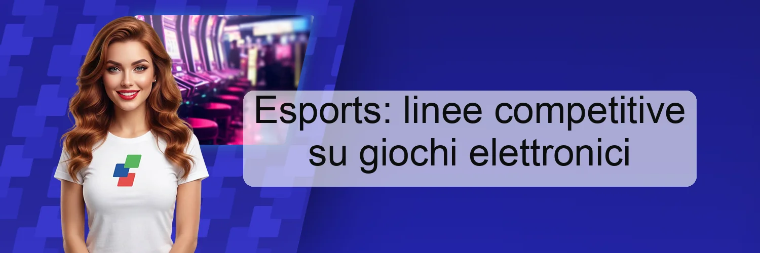 Esports: linee competitive su giochi elettronici