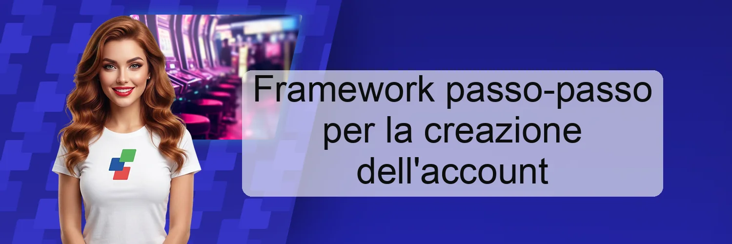 Framework passo-passo per la creazione dell'account
