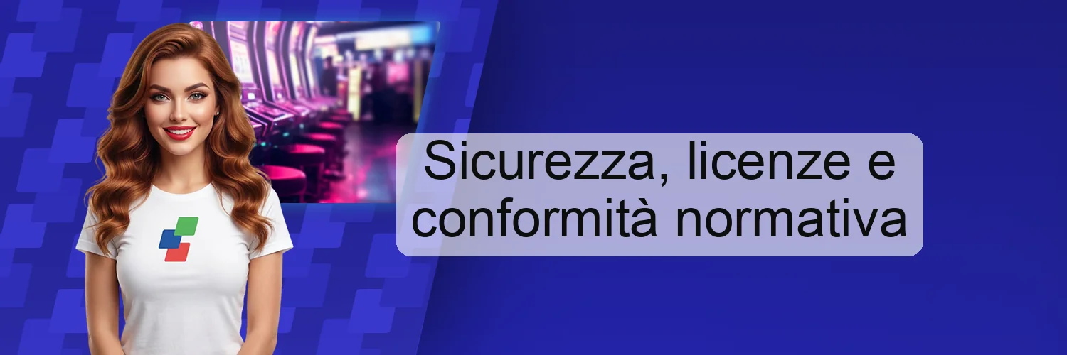 Sicurezza, licenze e conformità normativa